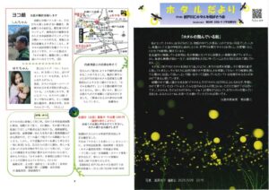 ホタルたより第24号